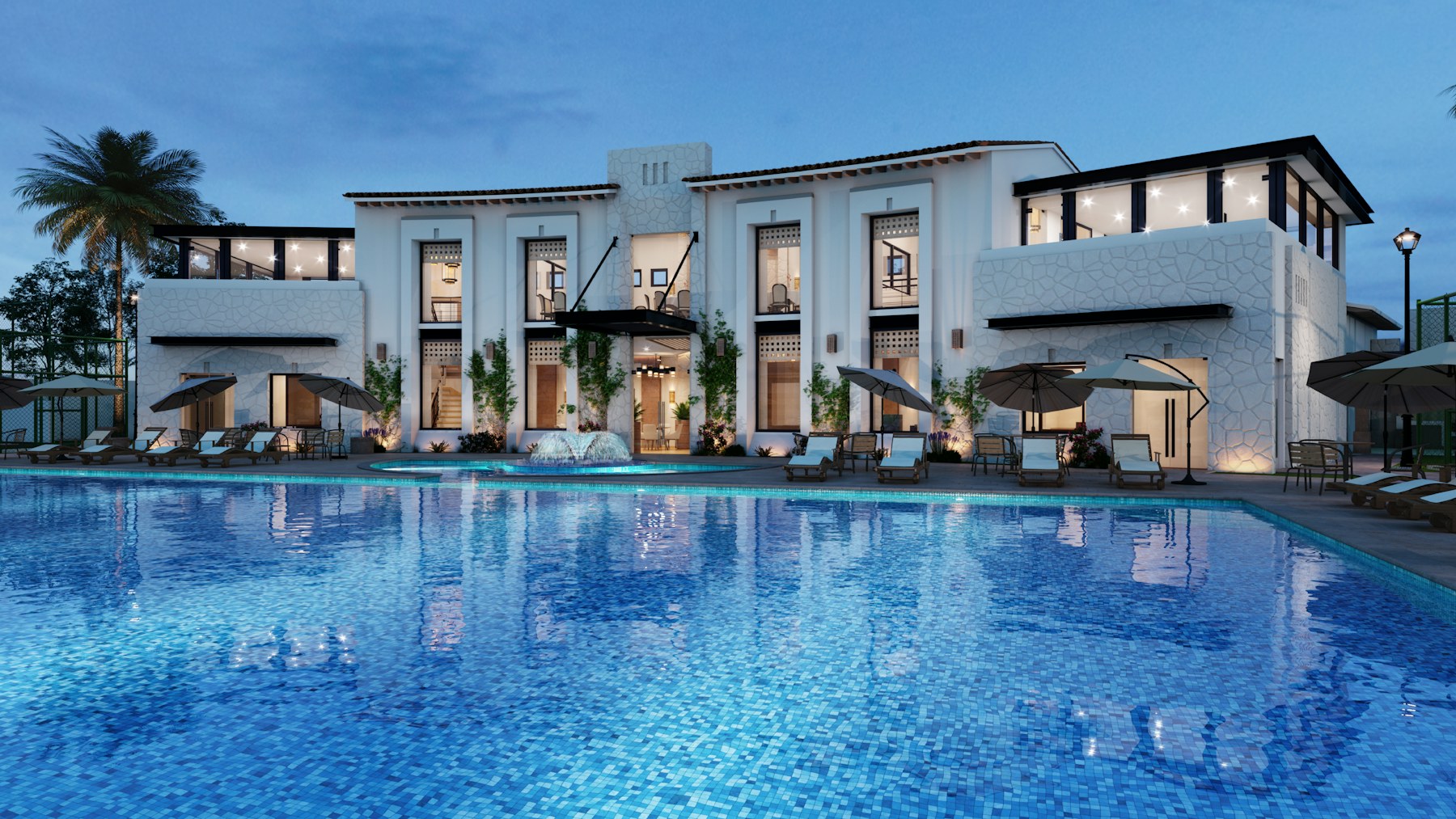 Haven House exterior surrounded by greenery